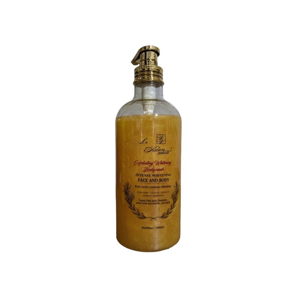 Le asian white exfoliating & whitening body wash